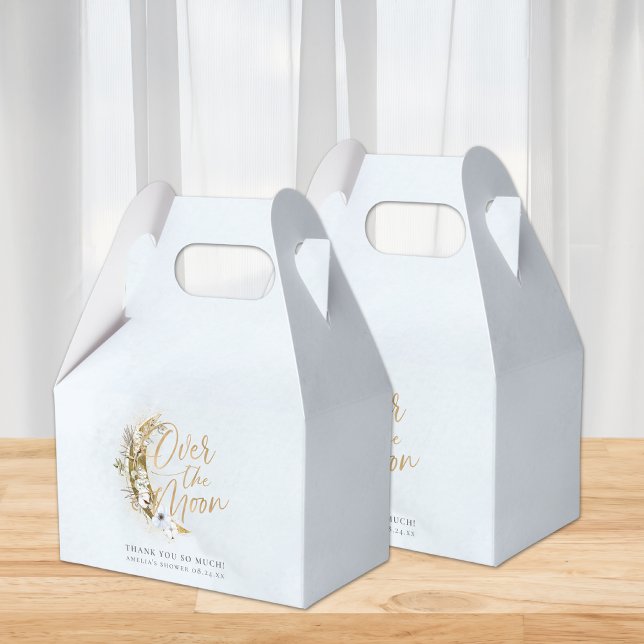 Über dem Mond Boho Gold Dust & Clouds Geschenkschachtel (Von Creator hochgeladen)