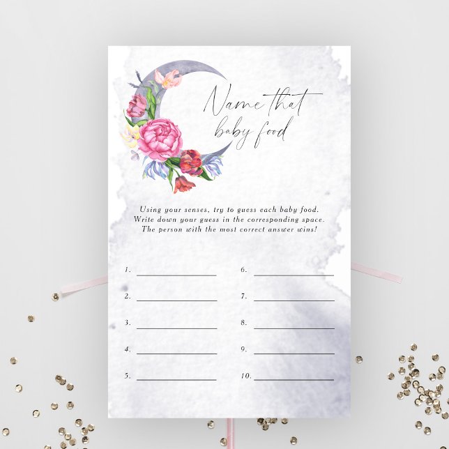 Über dem Mond Name das Baby-Food-Kinderspiel (Von Creator hochgeladen)