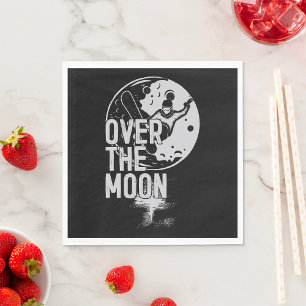 Über dem Mond Serviette