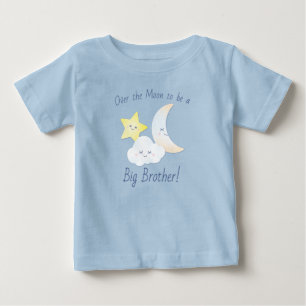 Über dem Mond und den Sternen Babydusche Baby T-shirt