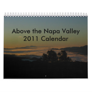 Über dem Napa- Valleykalender Kalender