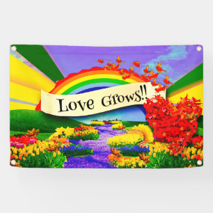 ÜBER DEM RAINBOGEN BANNER