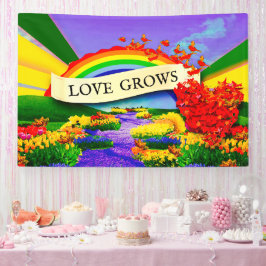 ÜBER DEM RAINBOGEN BANNER