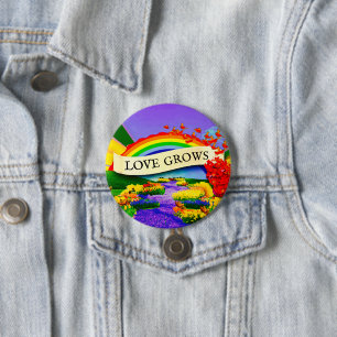 ÜBER DEM RAINBOGEN BUTTON