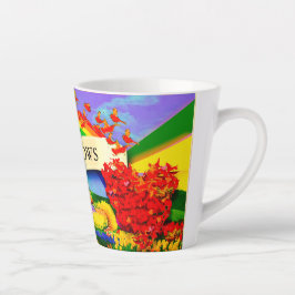 ÜBER DEM RAINBOGEN MILCHTASSE