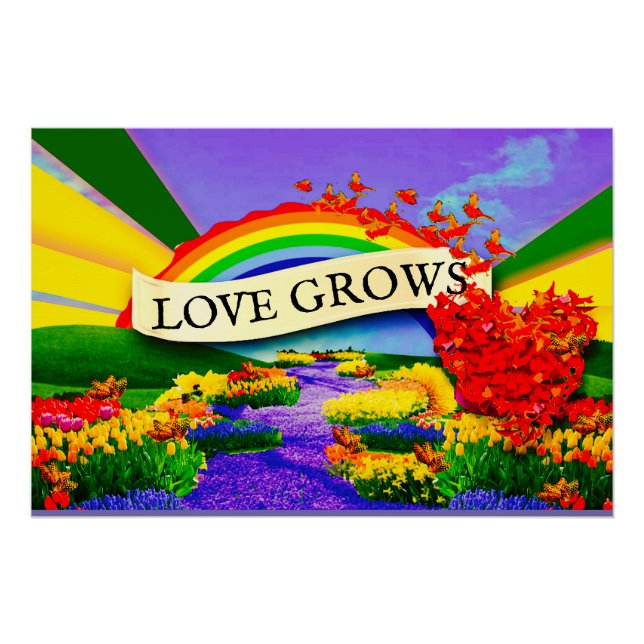 ÜBER DEM RAINBOGEN POSTER (Vorderseite)