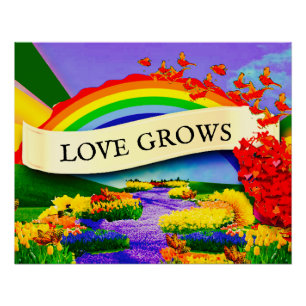 ÜBER DEM RAINBOGEN POSTER