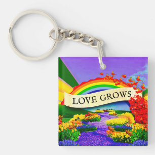 ÜBER DEM RAINBOGEN SCHLÜSSELANHÄNGER