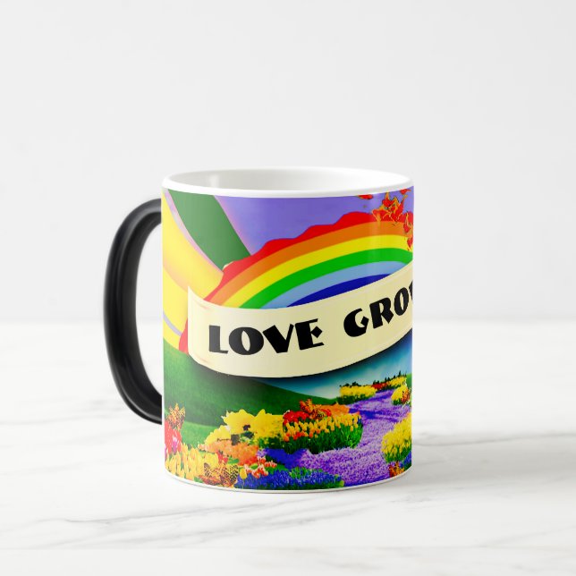 ÜBER DEM RAINBOGEN VERWANDLUNGSTASSE (Vorderseite Links)