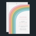 Über dem Rainbow Kid Geburtstagsparty Bright Einladung<br><div class="desc">Eine Geburtstagsfeier für Kinder zum Thema Rainbow.</div>