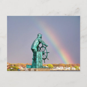 Über dem Regenbogen in Gloucester Postkarte