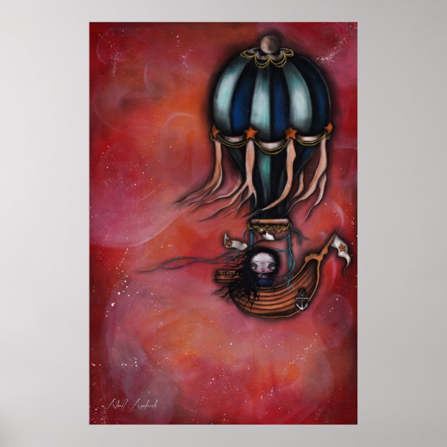 Über dem Regenbogen Poster (Vorne)