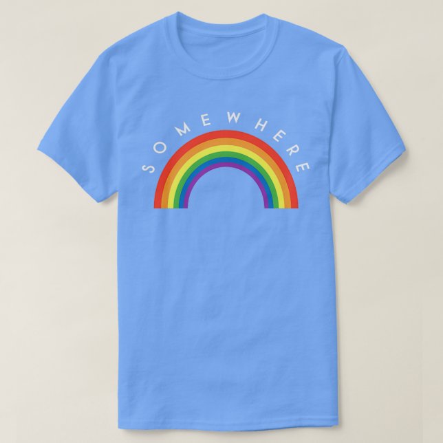 Über dem Regenbogen T-Shirt (Design vorne)