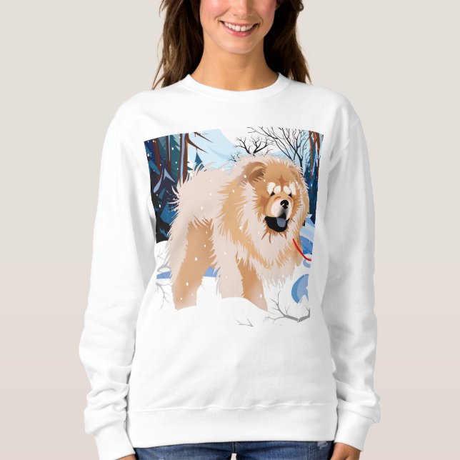 ÜBER DEM RIVER Red Chow Shirts alle Stile (Vorderseite)