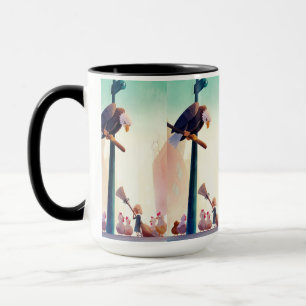 Über dem ruhigen Morgen Tasse