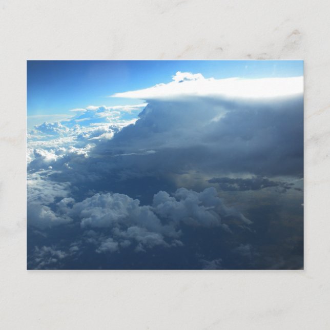 Über dem Sturm Postkarte (Vorderseite)