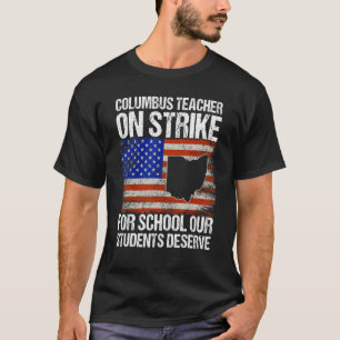 Über den Angriff kolumbus Ohio-Lehrer Vintag uns T-Shirt