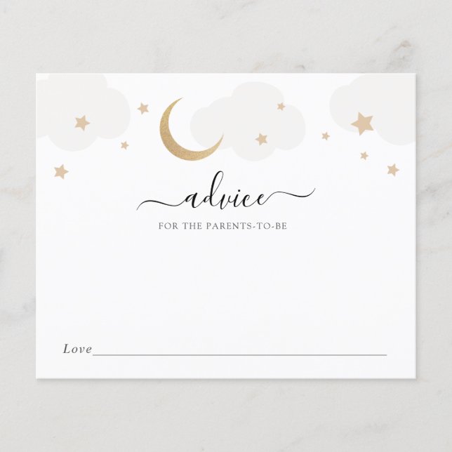 Über den Mond Babyberater für die künftigen Eltern (Vorderseite)