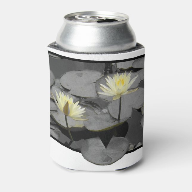 Über den Rahmen hinaus blühen Dosenkühler (Kanne Rückseite)