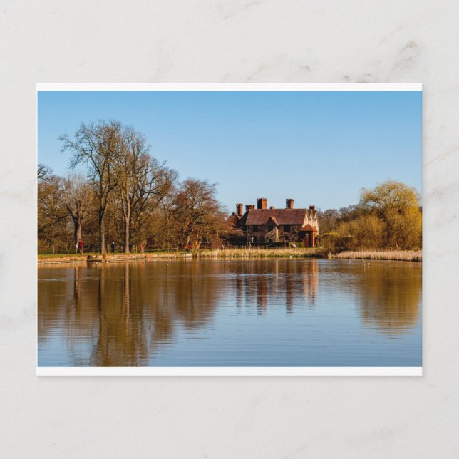 Über den See. Postkarte (Vorderseite)