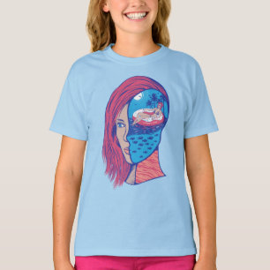 Über den Sommer nachdenken T-Shirt