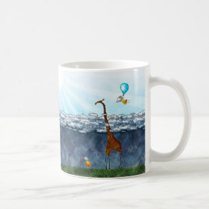 Über den Wolken Kaffeetasse