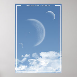 Über den Wolken Poster