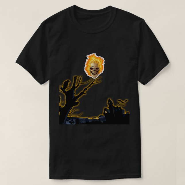 Über der Gartenmauer (20) T-Shirt (Design vorne)