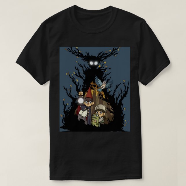 über der Gartenmauer ein Geschenk für Männer und F T-Shirt (Design vorne)