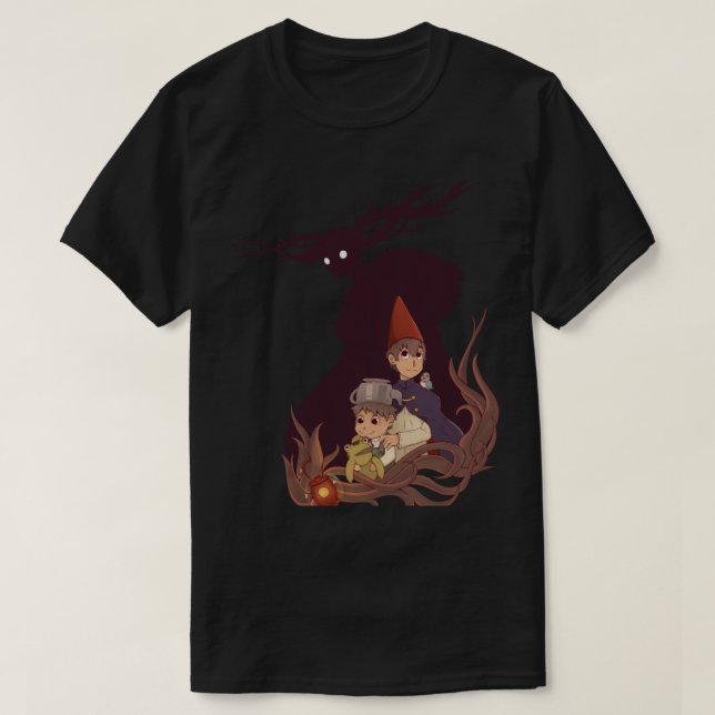Über der Gartenmauer T-Shirt (Design vorne)