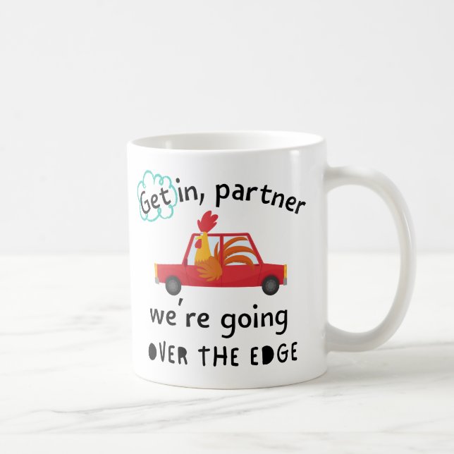 Über der Kante Kaffeetasse (Rechts)