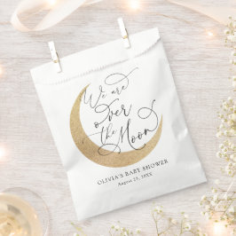 Über der Mond Babydusche Geschenktütchen