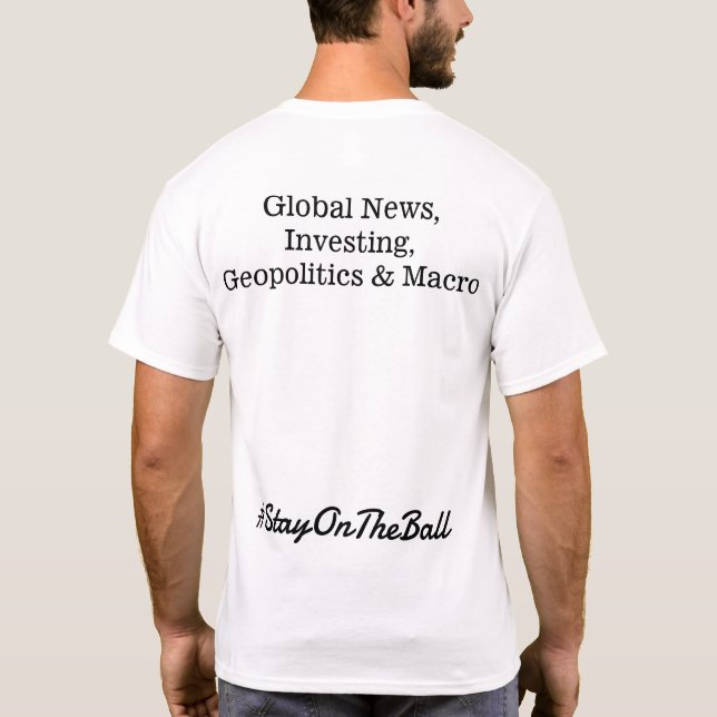 Über die Ball News Company T-Shirt (Rückseite)