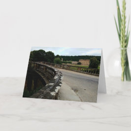 Über die Brücke, nach Chatsworth. Karte