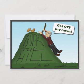 Über die Hill Birthday Party Einladungen