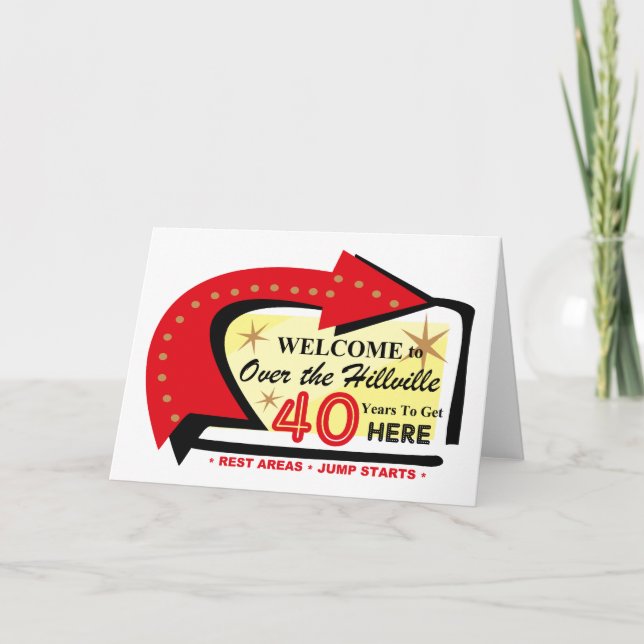 Über die Hillville 40 Card Karte (Vorderseite)