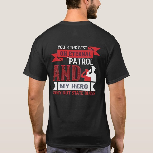 über die interne Kontrolle T-Shirt (Rückseite)