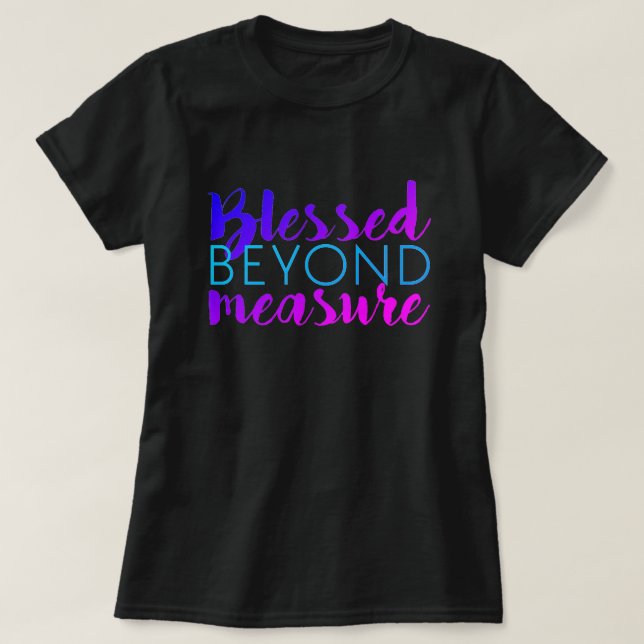 ÜBER DIE MASSNAHME HINAUSGEHEND T-Shirt (Design vorne)