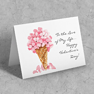 Über die Meilen hinweg, Ihn oder Sie, Valentinstag Karte