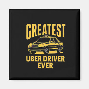 Uber Driver Eber Uber Driver Funny 3 Magnet
