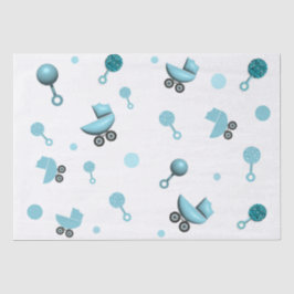 Über eine Baby-Dusche laden Sie ein Geschenkbeutel Seidenpapier