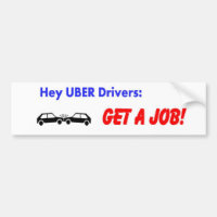 Uber Fahrer-Autoaufkleber