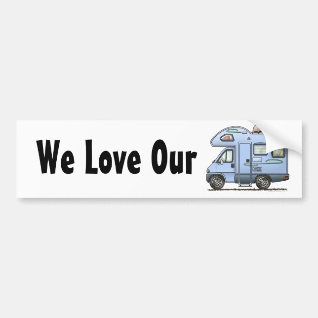 Über Fahrerhaus-Camper RV-Autoaufkleber Autoaufkleber (Vorne)