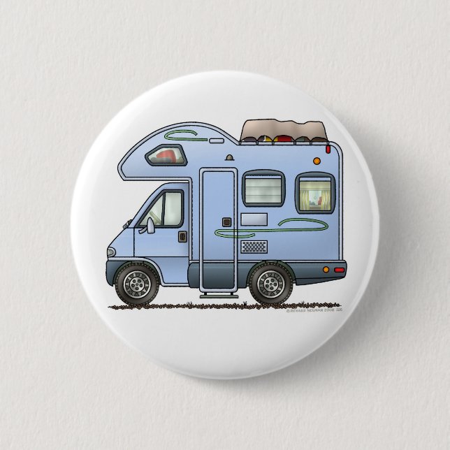 Über Fahrerhaus-Camper RV-Knopf Button (Vorderseite)