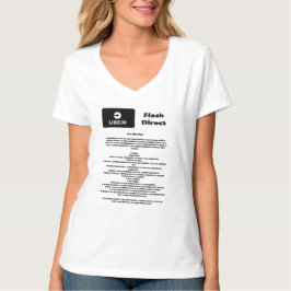 Uber Flash Direct Diretrizes T-Shirt