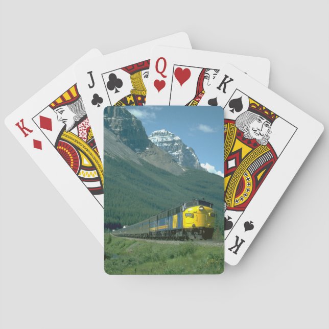 Über FP-7 #6302 Führungen Zug #2_Trains Spielkarten (Rückseite)