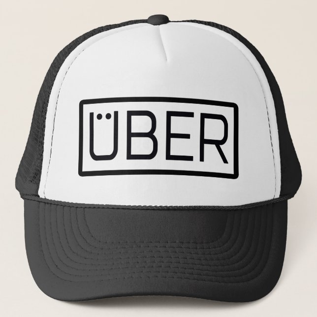 UBER GEAR VON EKLEKTIX UNABHÄNGIGE VERTRAGSTELLER TRUCKERKAPPE (Vorderseite)