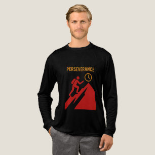 Über Grenzen hinaus – Kühnes motivierendes Design Tri-Blend Shirt