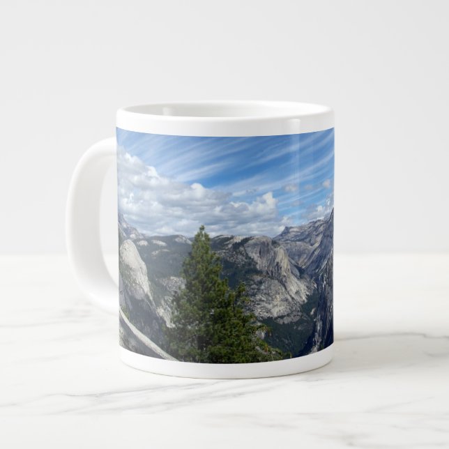 Über halber Haube Jumbo-Tasse (Vorderseite Links)