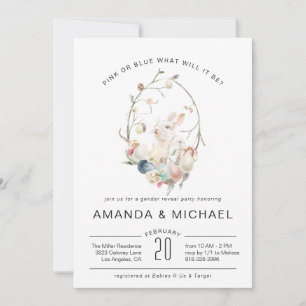 Über Hatch Easter Gender Reveal Baby Shower